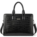 Women's Luxury Leather Briefcase - Chic Laptop Tote