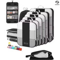 10-Set Ultra-Light Expandable Compression Packing Cubes for Travel