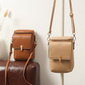 Anti-Theft RFID Blocking Crossbody Sling Bag - Small Vegan Leather Purse
